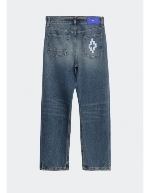 Jeans MARCELO BURLON, in a five-pocket style - S6CMMADP082126