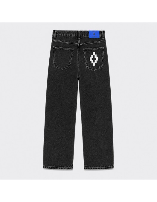Jeans MARCELO BURLON, Denin Black - S6CMMADP082127