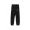 Pantaloni MARCELO BURLON, White logo Insert on Front, Negru