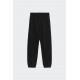 Pantaloni MARCELO BURLON, White logo Insert on Front, Negru - S6CMMAFP091110