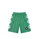 Pantaloni scurti MARCELO BURLON, logo print bermuda, Verde - S6CMMASH085082