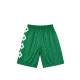 Pantaloni scurti MARCELO BURLON, logo print bermuda, Verde - S6CMMASH085082
