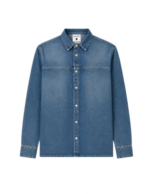 Jacheta MARCELO BURLON, Blue Denin - S6CMMASI080126