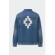 Jacheta MARCELO BURLON, Blue Denin - S6CMMASI080126