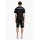Tricou MARCELO BURLON, Panther Print, Negru - S6CMMATH043110