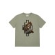 Tricou MARCELO BURLON, tiger logo print t-shirt, Negru - S6CMMATH050082