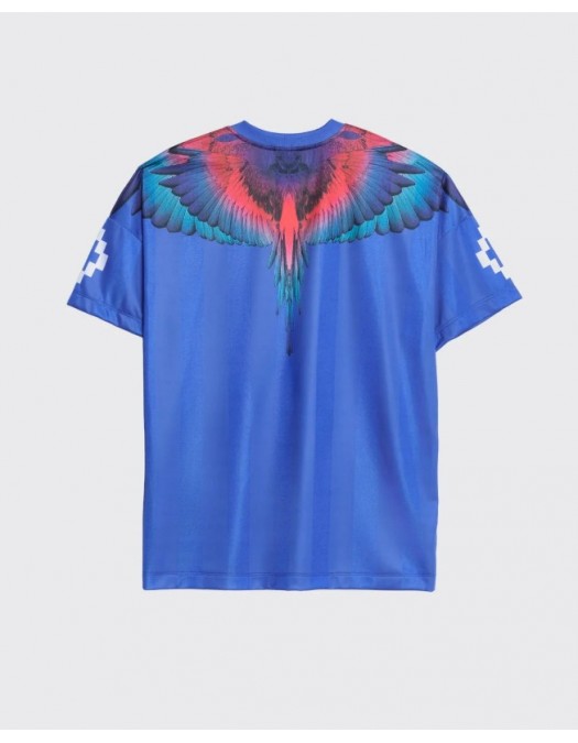 Tricou MARCELO BURLO, Soccer-inspired triacetate technical fabric T-shirt - S6CMMATH086061