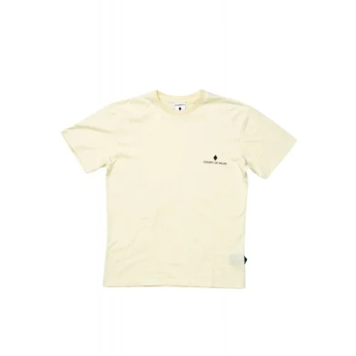 Tricou MARCELO BURLON, County Of Milan Men's T Shirt Coconut