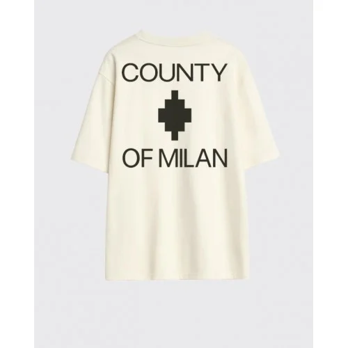 Tricou MARCELO BURLON,  with logo print on the front and County of Milan 