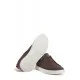Sneakers Zegna, Low Top, Triple Stitch,  Wool, Dark Brown - S7006ZLHUTESCF