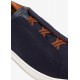 Sneakers Zegna, Low Top, Triple Stitch, Dark Blue - S7006ZLHUTESNY