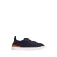 Sneakers Zegna, Low Top, Triple Stitch, Dark Blue - S7006ZLHUTESNY