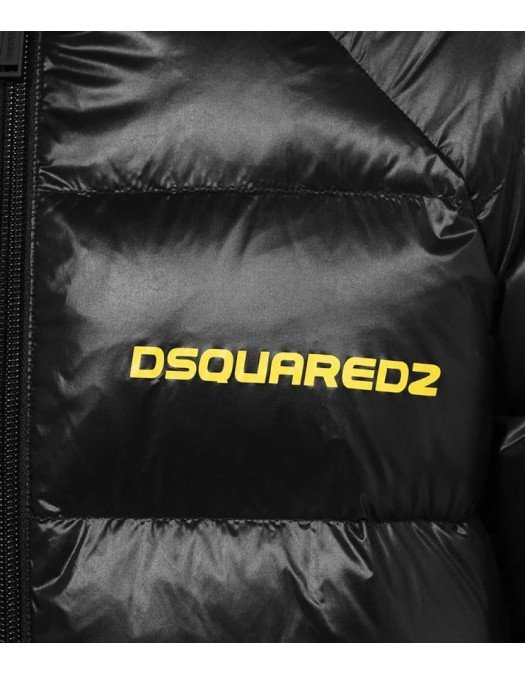 Geaca DSQUARED2, Logo Frontal Galben, Negru - S71AN0407S60518900