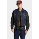 JACHETA DSQUARED2, Dark Indigo Aviator Hybrid Bomber - S71AN0611D30011470