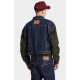 JACHETA DSQUARED2, Dark Indigo Aviator Hybrid Bomber - S71AN0611D30011470