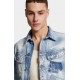 JACHETA DSQUARED2, Super Ripped Light Jachet, Albastru - S71AN0635D30011470