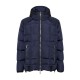 Geaca Dsquared2, Gluga Oversized, Fermoare argintii, Bleumarin - S71AN0643S53817487
