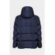 Geaca Dsquared2, Gluga Oversized, Fermoare argintii, Bleumarin - S71AN0643S53817487