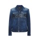 JACHETA DSQUARED2, D2 Obsessed Dark Blue Denim Jacket - S71AN0646D30010470