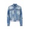 Jacheta DSQUARED2, Light Cool Kids Wash Over Jean Jacket