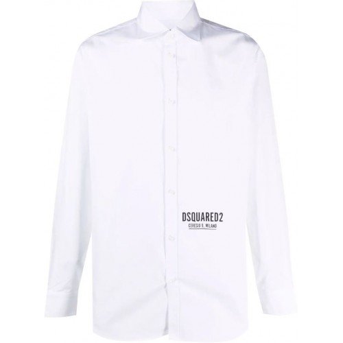 Camasa DSQUARED2, Insertie Ceresio 9, Alba S74DM0653S36275100