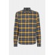 Camasa DSQUARED2, Canadian Check Flanel, Regular, Yellow, Blue - S71DM0739D35132002F