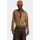 Camasa DSQUARED2, Utility Cotton Shirt, Camel - S71DM0805S41794157