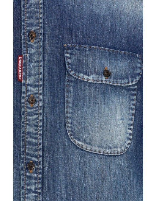 Camasa DSQUARED2, Canadian Vintage Shirt - S71DM0834S30341470