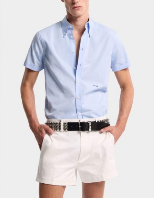 Camasa DSQUARED2, Cotton poplin button-down collar shirt - S71DM0838S36275465