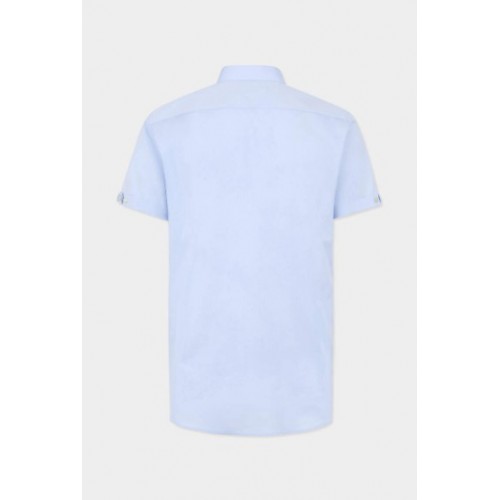Camasa DSQUARED2, Cotton poplin button-down collar shirt