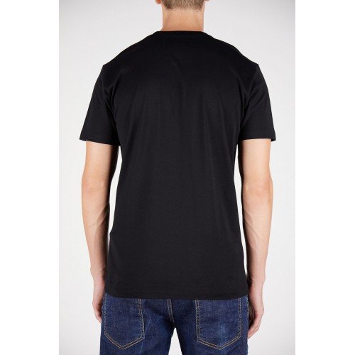 Tricou Dsquared2, Imprimeu Dean and Dan Caten, Negru Tricou Dsquared2, Imprimeu Dean and Dan Caten, Negru