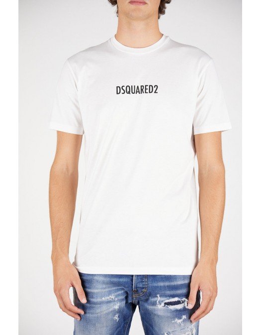 Tricou Dsquared2, White, Imprimeu Made in Italy - S71GD1025S23009100