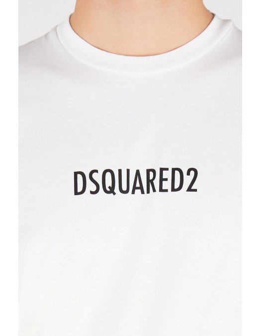 Tricou Dsquared2, White, Imprimeu Made in Italy - S71GD1025S23009100