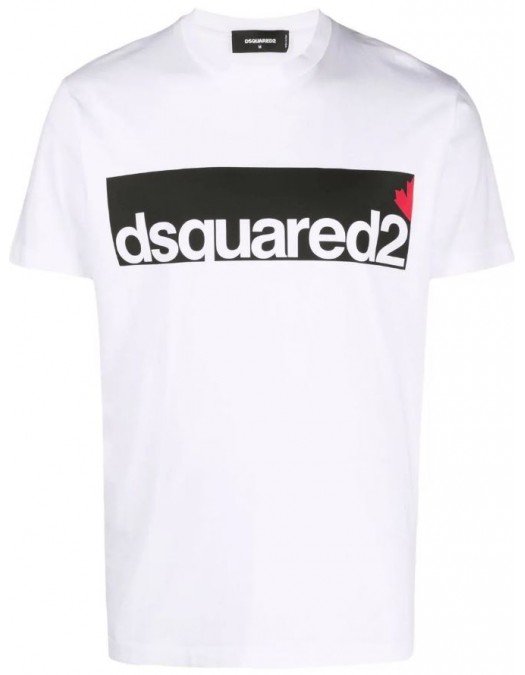 Tricou Dsquared2, Insertie contrastanta logo - S71GD1062S23009100