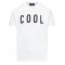 Tricou DSQUARED2, Insertie COOL, Alb