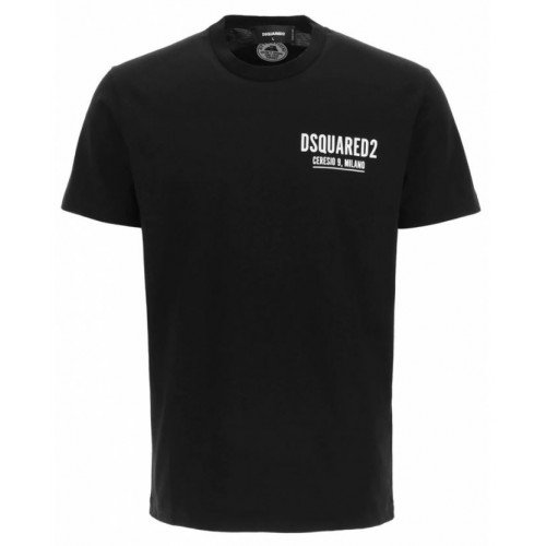 Tricou DSQUARED2, Ceresio 9 Logo, Negru