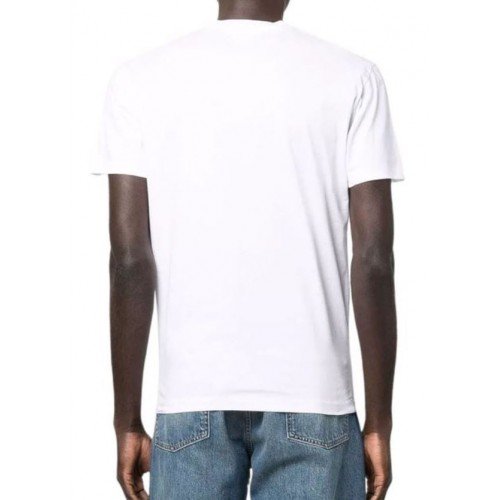 Tricou DSQUARED2, Caten Cherry Print  White