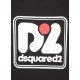 Tricou DSQUARED2, D2 Logo Box, Negru - S71GD1229S23009900