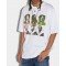 Tricou DSQUARED2, Bob Marley Postcards, Alb