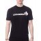 Tricou DSQUARED2, D2 White Leaf, Negru
