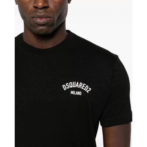 Tricou DSQUARED2,  Msgm Print, Black