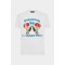 Tricou DSQUARED2, Canadian Brothers, Alb