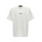 Tricou DSQUARED2, Frontal Print, Alb