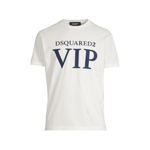 Tricou DSQUARED2, Printed Cotton T-shirt, S71GD1438S22427101 Tricou DSQUARED2, Printed Cotton T-shirt, S71GD1438S22427101