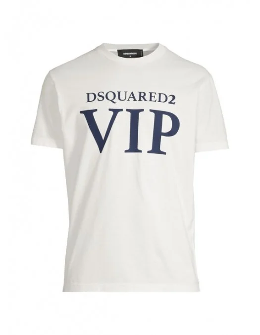 Tricou DSQUARED2, Printed Cotton T-shirt, S71GD1438S22427101 - S71GD1438S22427101 Tricou DSQUARED2, Printed Cotton T-shirt, S71GD1438S22427101 - S71GD1438S22427101