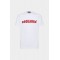 Tricou DSQUARED2, Cool/Slim Fit, Logo Insert, White