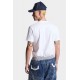 Tricou DSQUARED2, Cool/Slim Fit, Logo Insert, White - S71GD1452D20020100