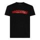 Tricou DSQUARED2, Cool/Slim Fit, Logo Insert, Black - S71GD1452D20020900