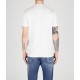 Tricou DSQUARED2, Cool Fit, Keep Moving Around, White Logo, White - S71GD1462S24662100