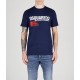 Tricou DSQUARED2, Cool Fit, Keep Moving Around, White Logo - S71GD1462S24662470